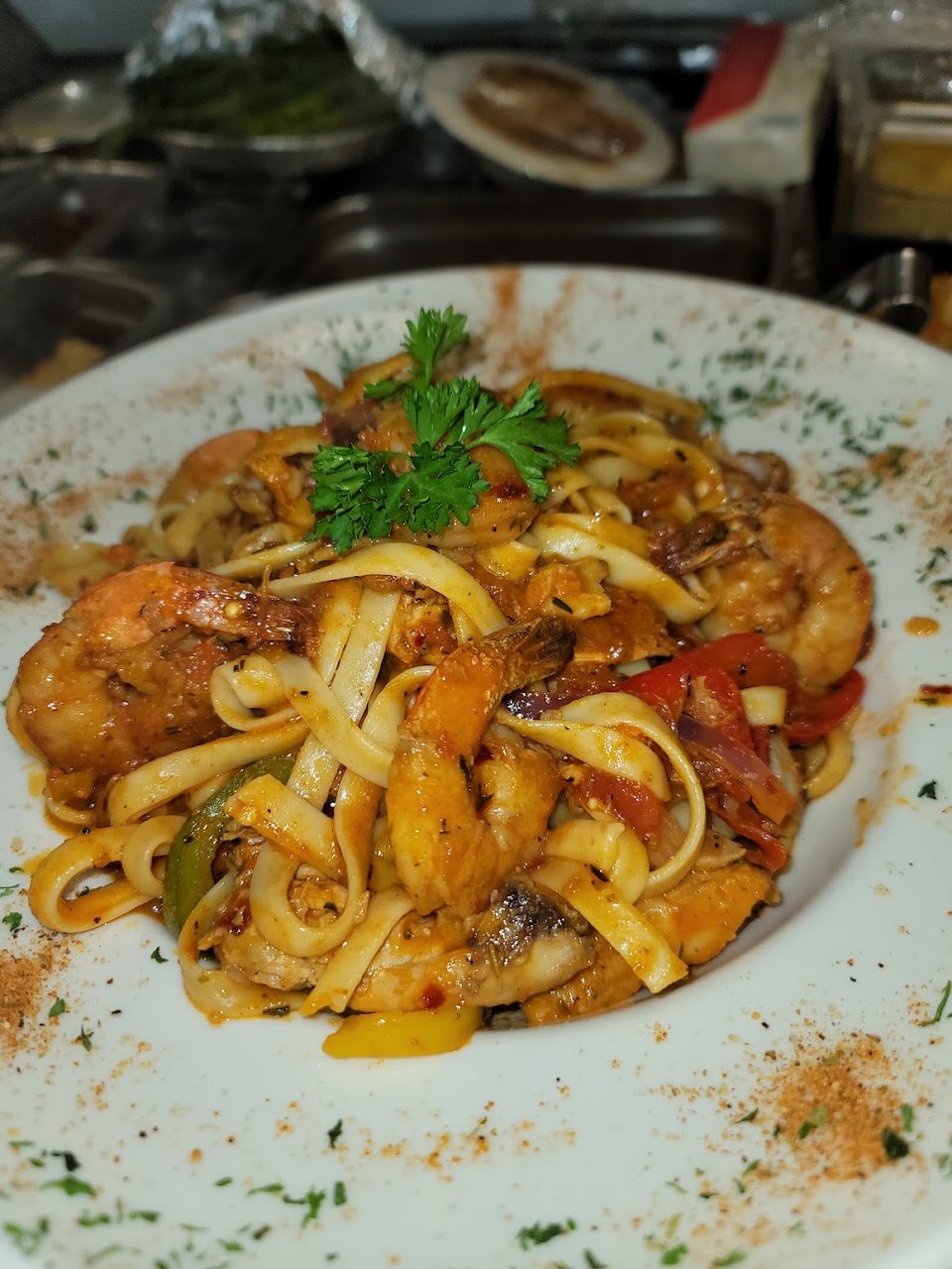 Mov Fusion Cajun Pasta